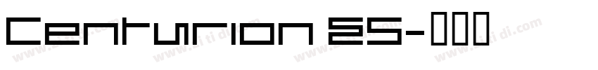 Centurion ES字体转换